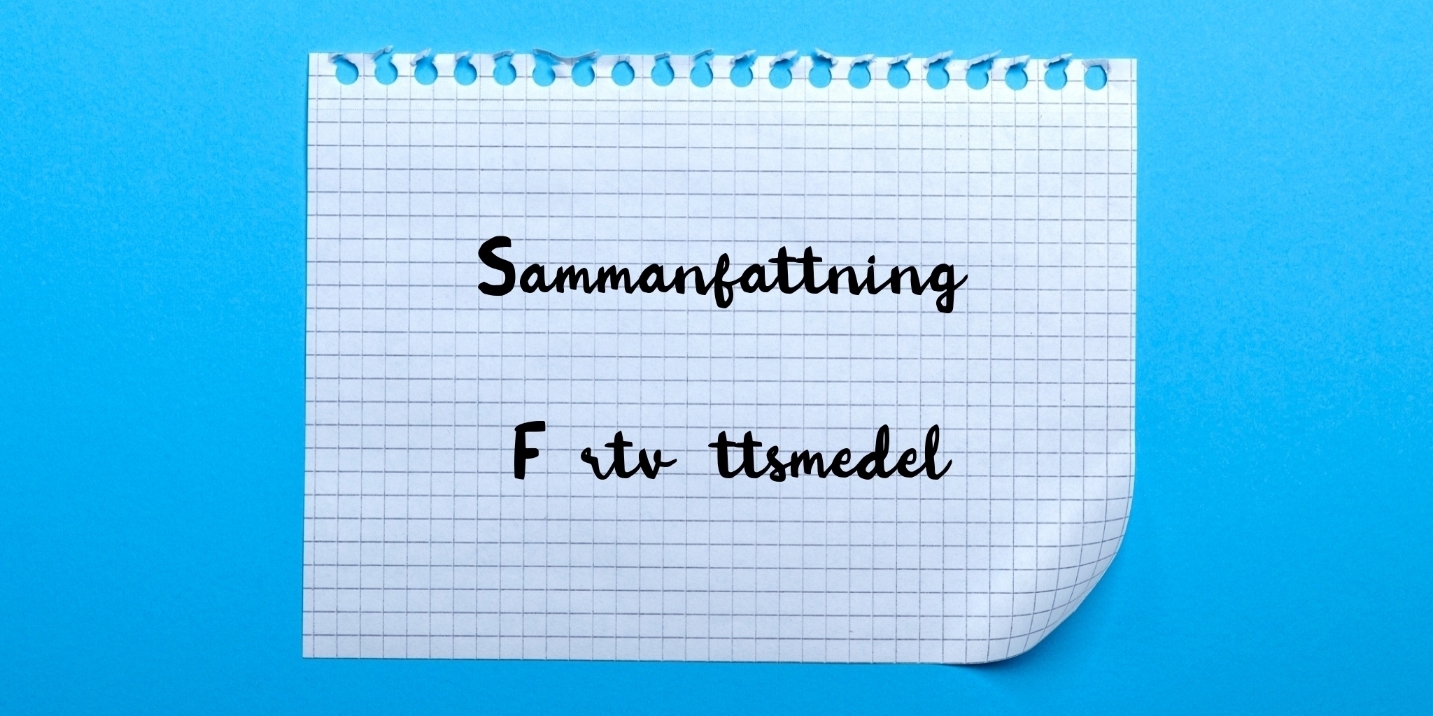 Sammanfattning av förtvättsmedel