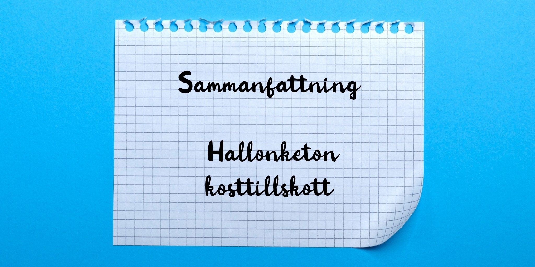 Sammanfattning av hallonketon kosttillskott