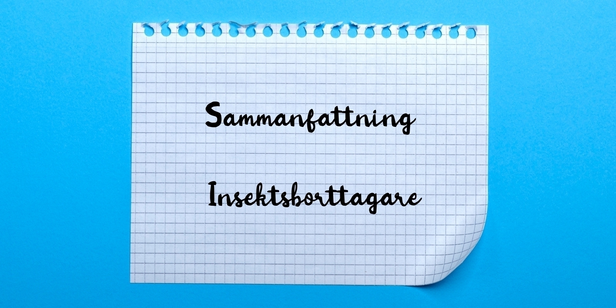 Sammanfattning av insektsborttagare