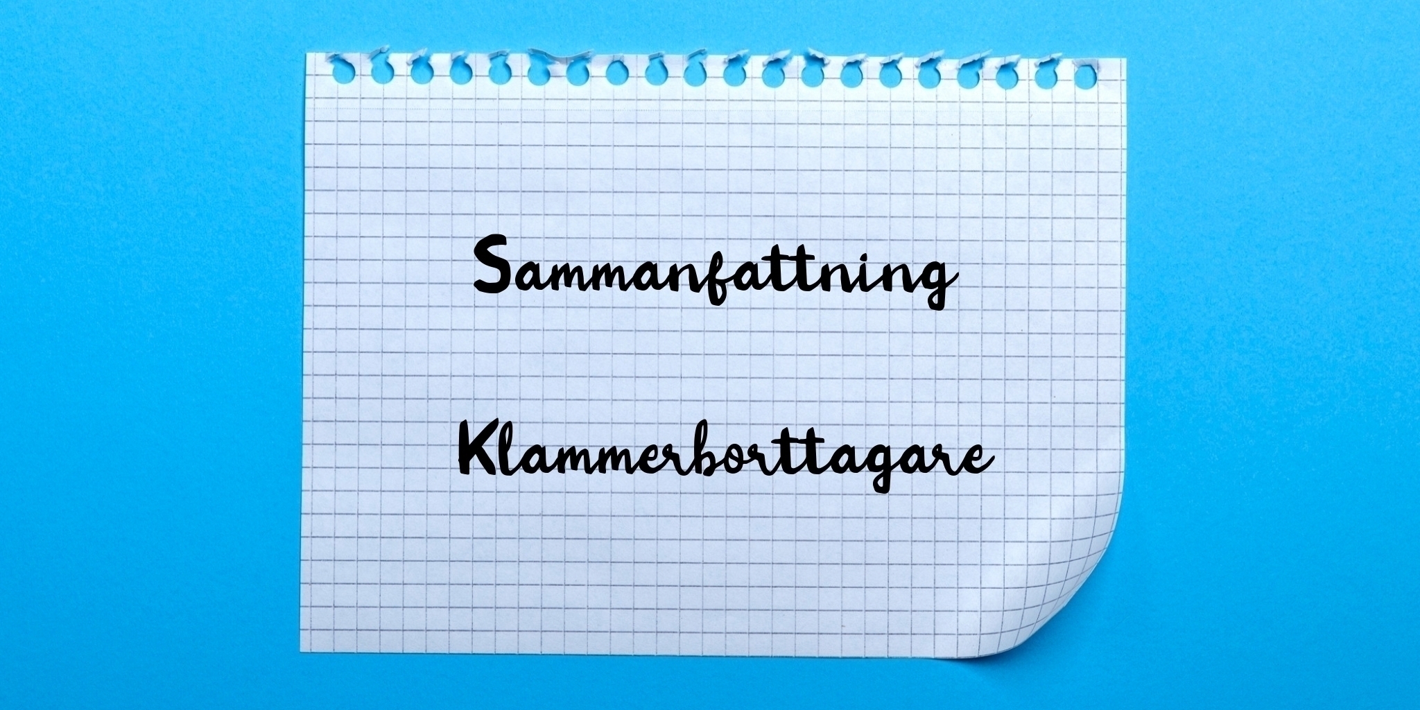 Sammanfattning av klammerborttagare