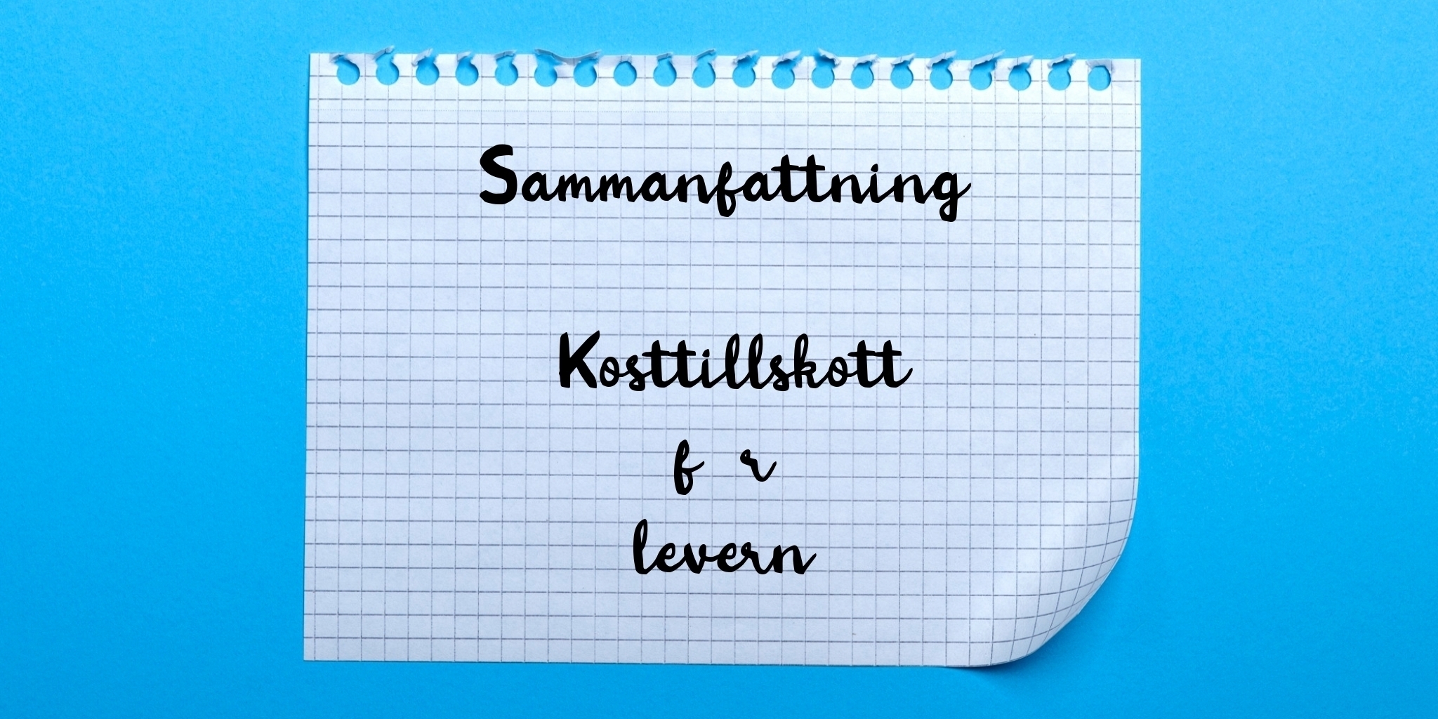Sammanfattning av kosttillskott för levern