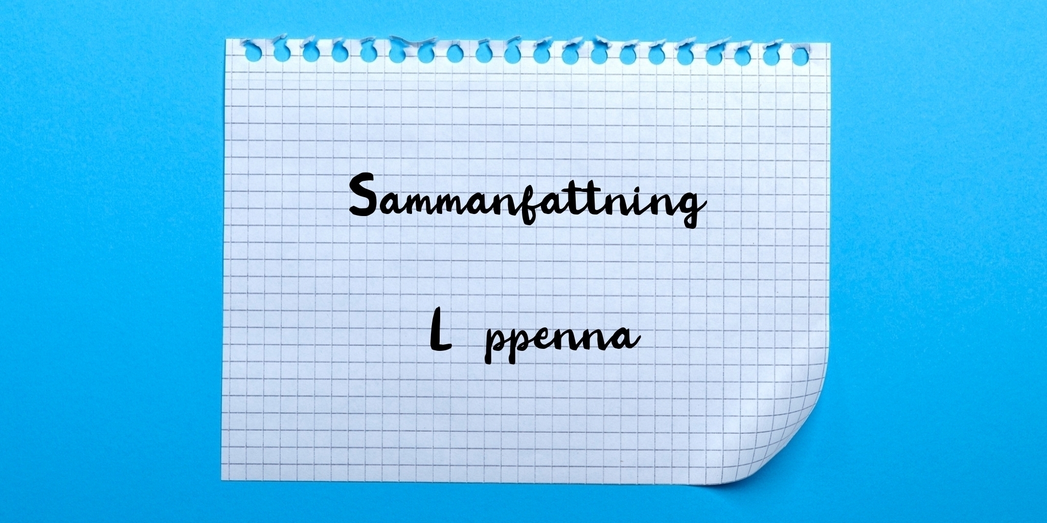 Sammanfattning av läppenna