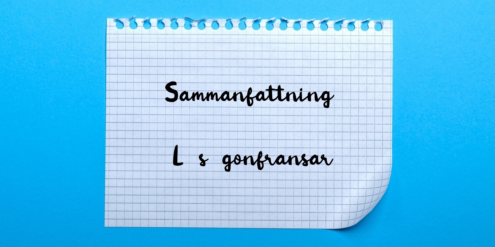 Sammanfattning av lösögonfransar