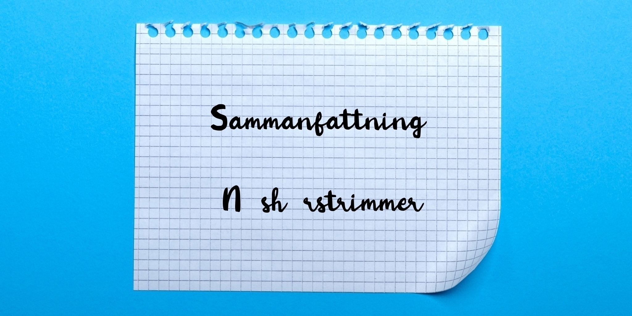 Sammanfattning av näshårstrimmer