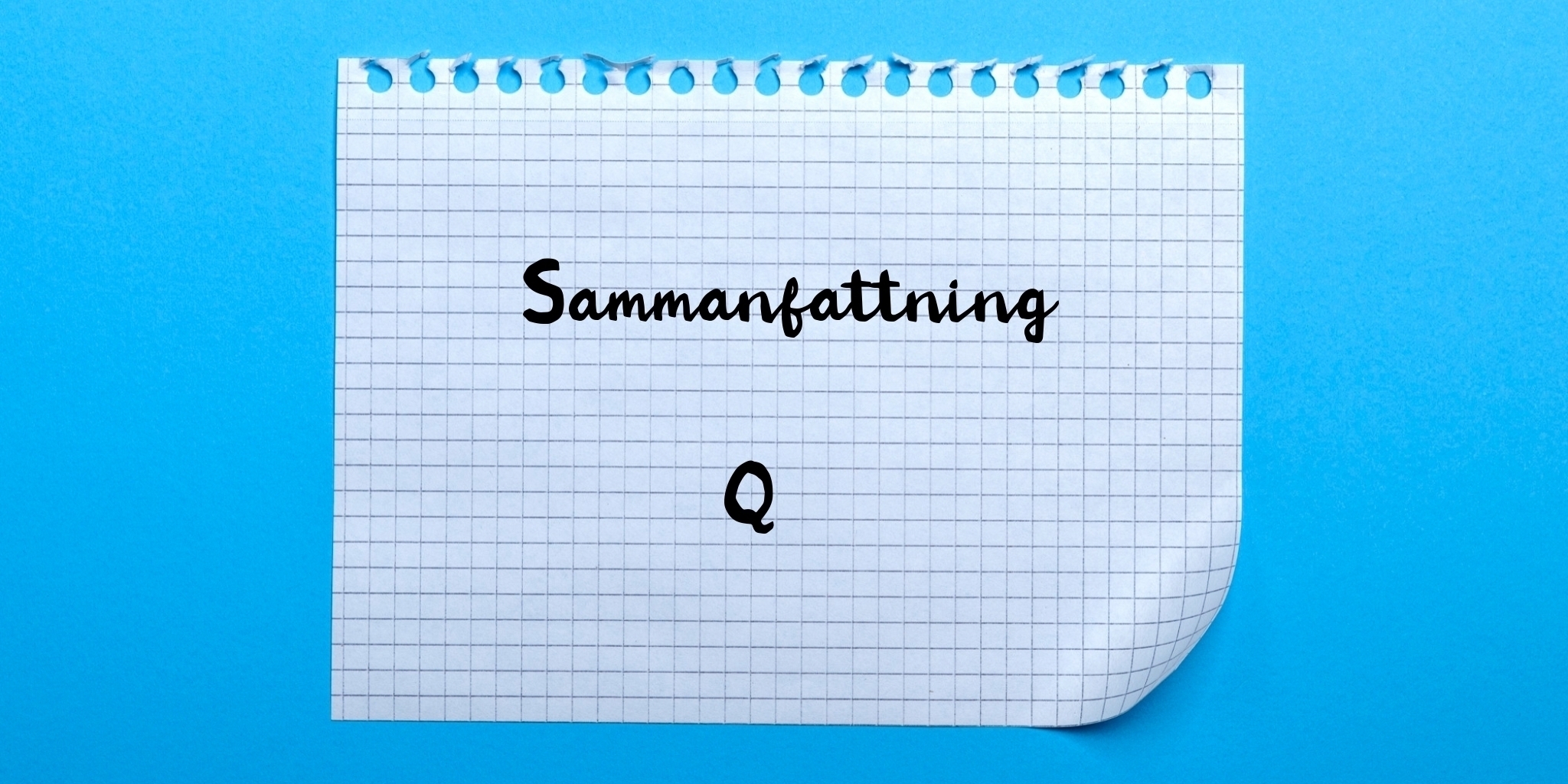 Sammanfattning av q10