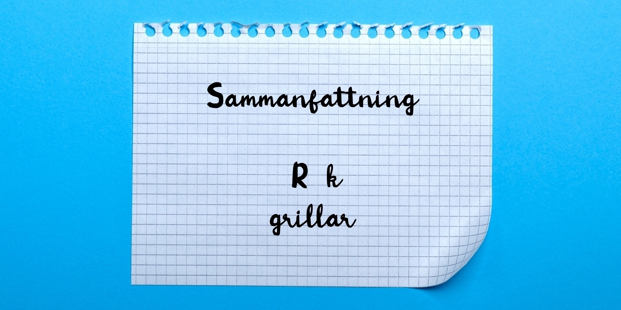 Sammanfattning av rök grillar