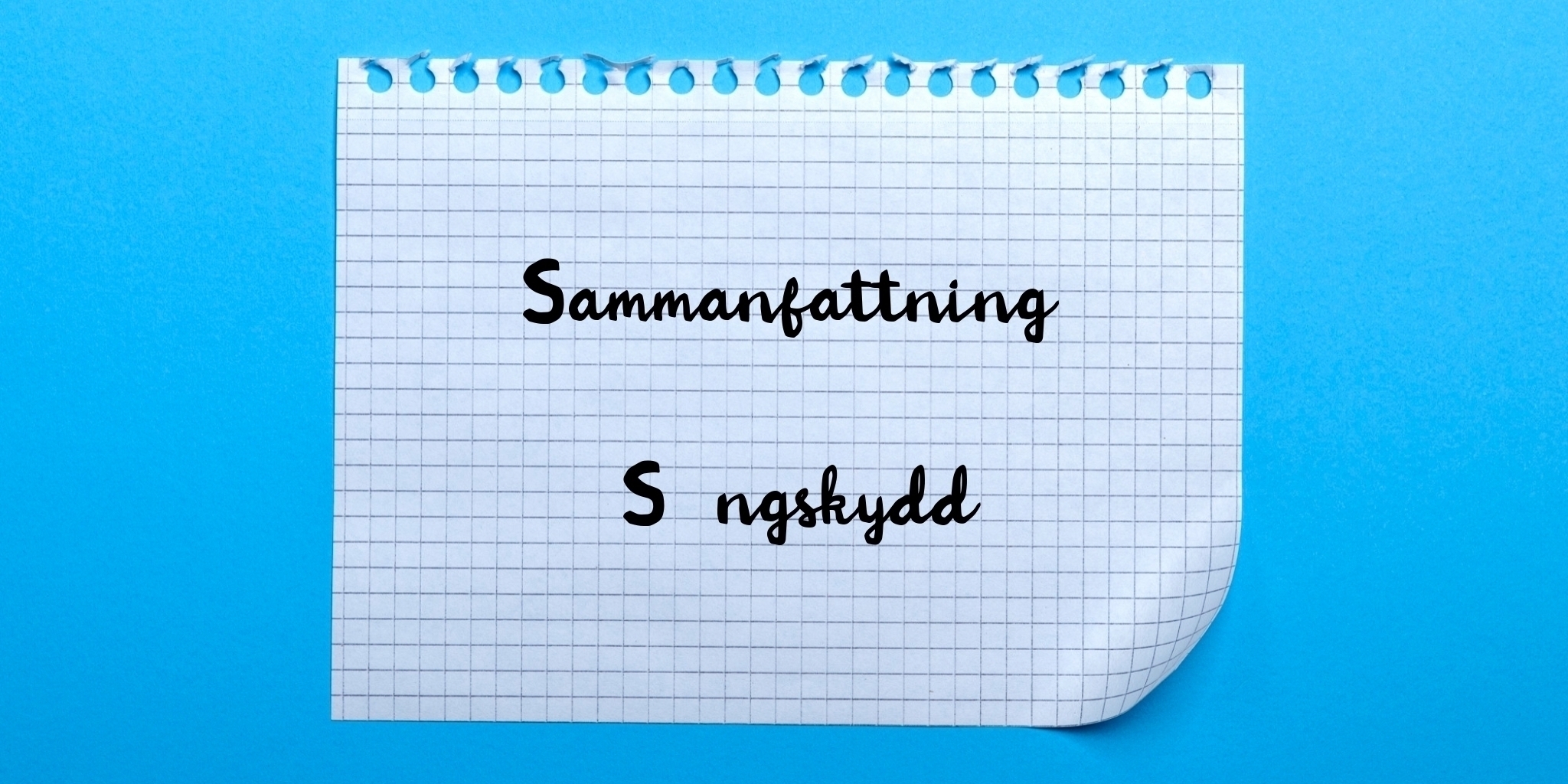 Sammanfattning av sängskydd