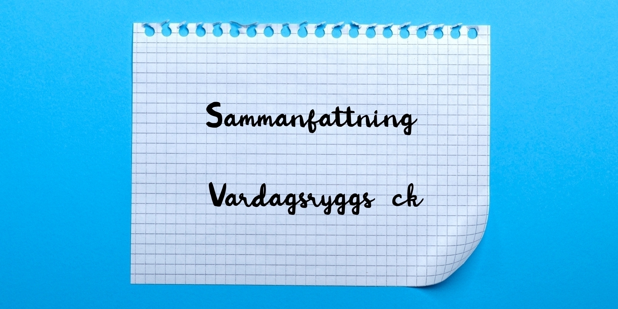 Sammanfattning av vardagsryggsäck