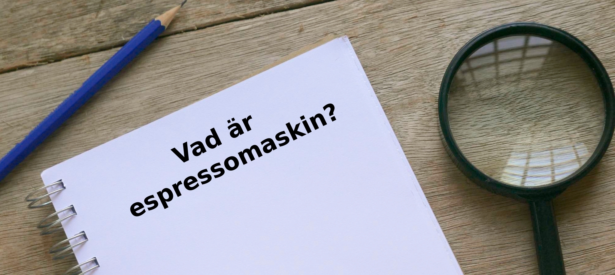 Vad är espressomaskin