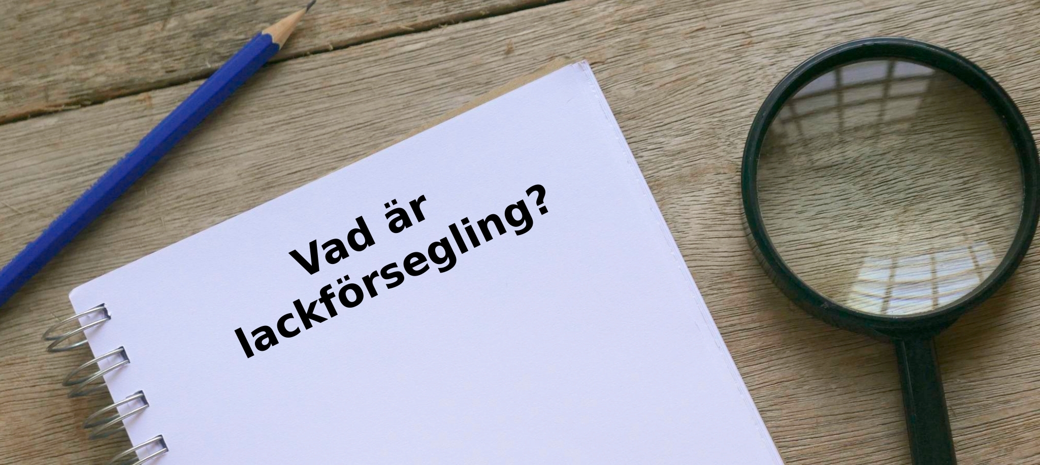 Vad är lackförsegling