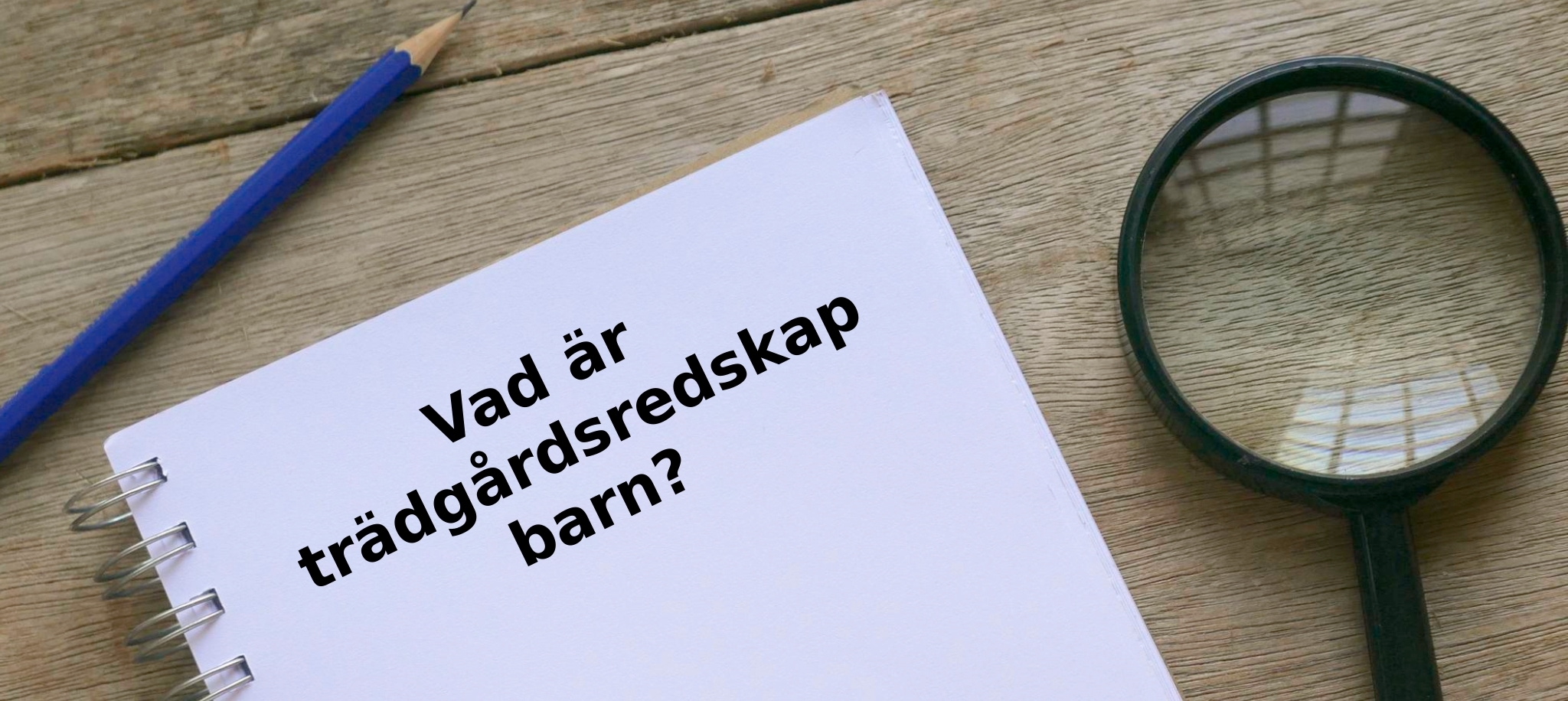 Vad är trädgårdsredskap barn