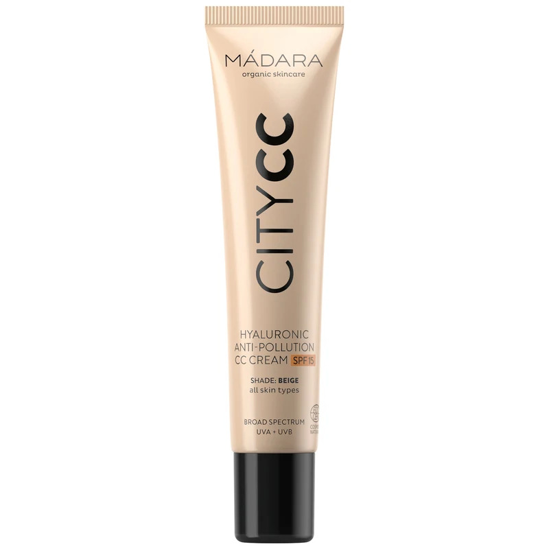 Mádara CITY CC Hyaluronic Anti-Pollution CC Cream SPF15 40 ml Beige