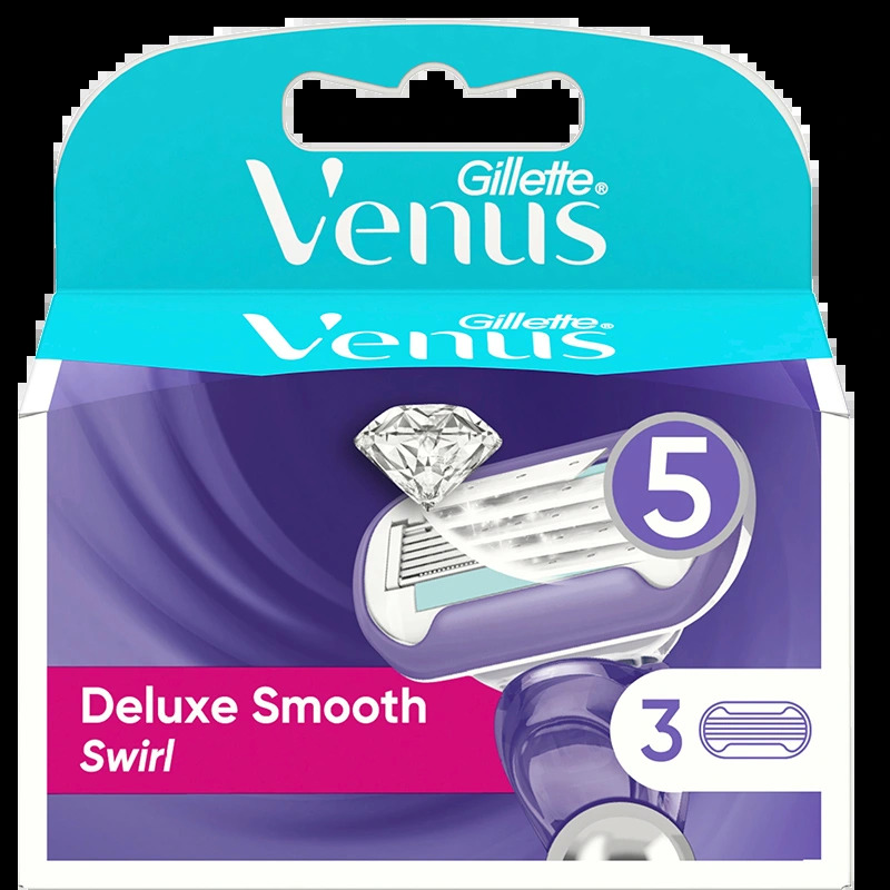 Venus Swirl Rakblad för kvinnor 3-pack