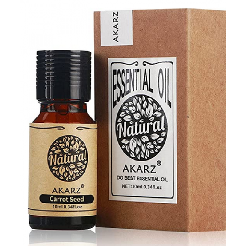 AKARZ Morotsfrö eterisk olja Naturlig