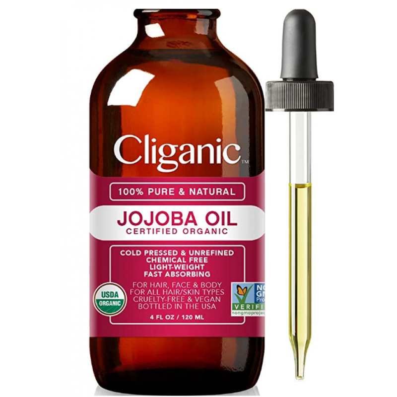 Aminzer Certifierad organisk jojobaolja 120 ml