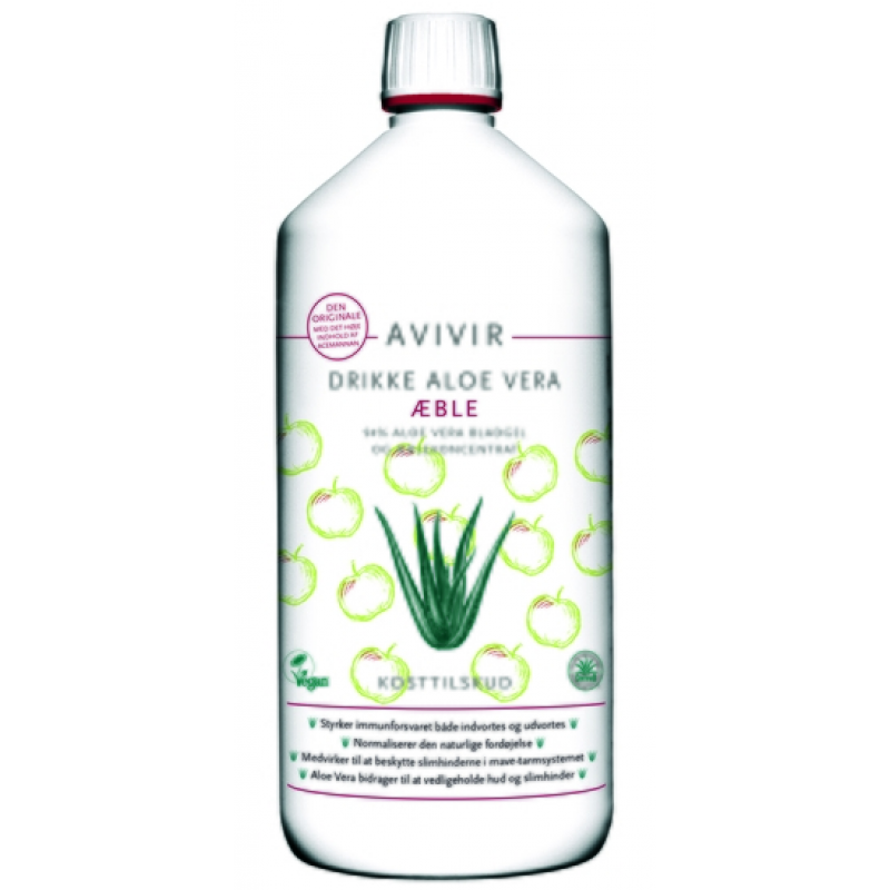 Avivir Aloe Vera Juice Äpplesmak