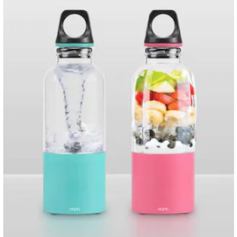 Bärbar Smoothie Blender - USB Portabel Mixer - Rosa