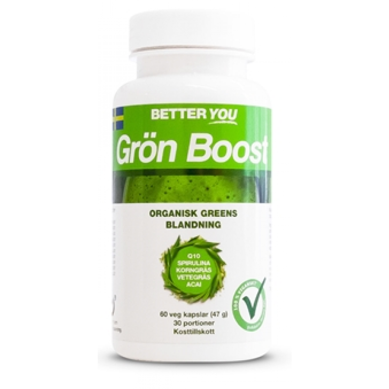 Better You Grön Boost Kapslar 60 kaps
