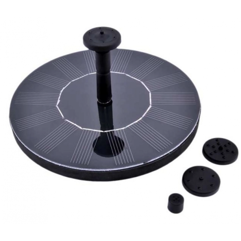 Flytande solcellsfontän