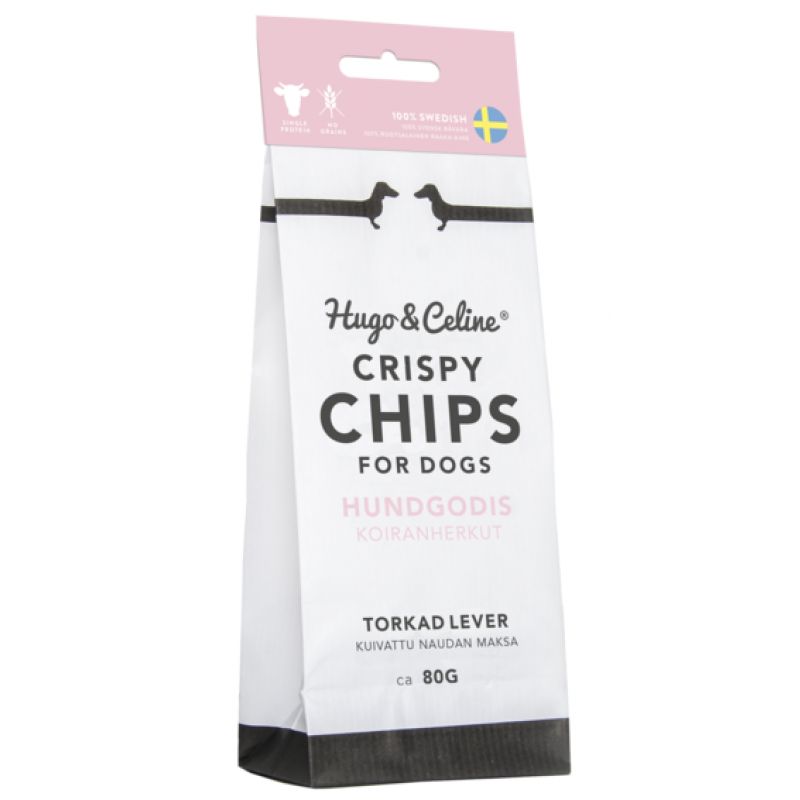 Hugo & Celine Crispy Chips 80 g