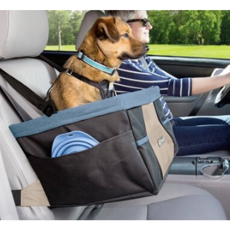 Hundbilsäte Kurgo Rover Svart, Blå 1 st