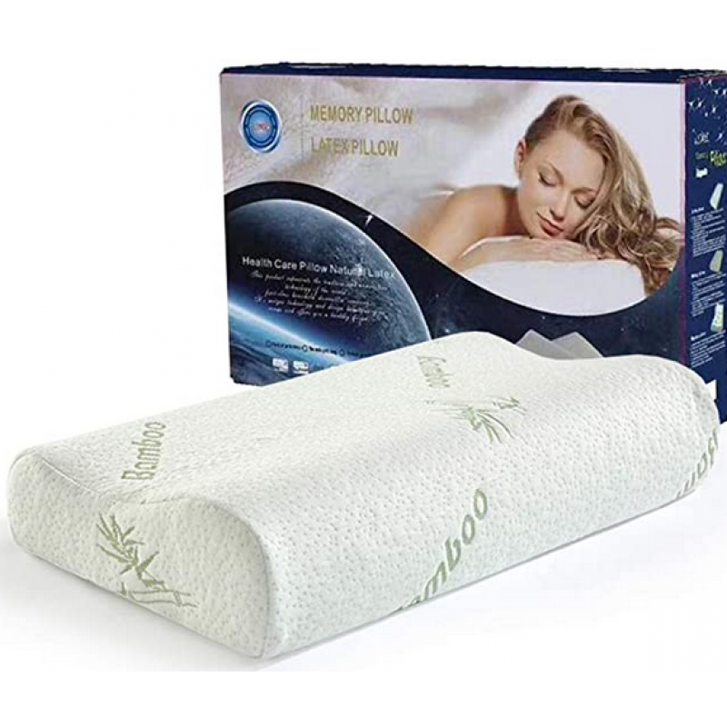 KongEU minnesskum kudde, bekväm bambu kudde