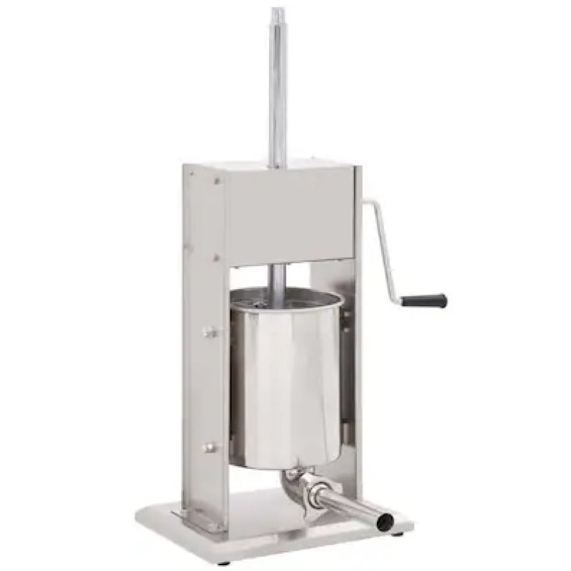 Manuell korvstoppare 10 L rostfritt stål