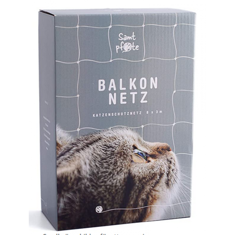 Samtpfote® kattnät för balkong och fönster, premiumkvalitet