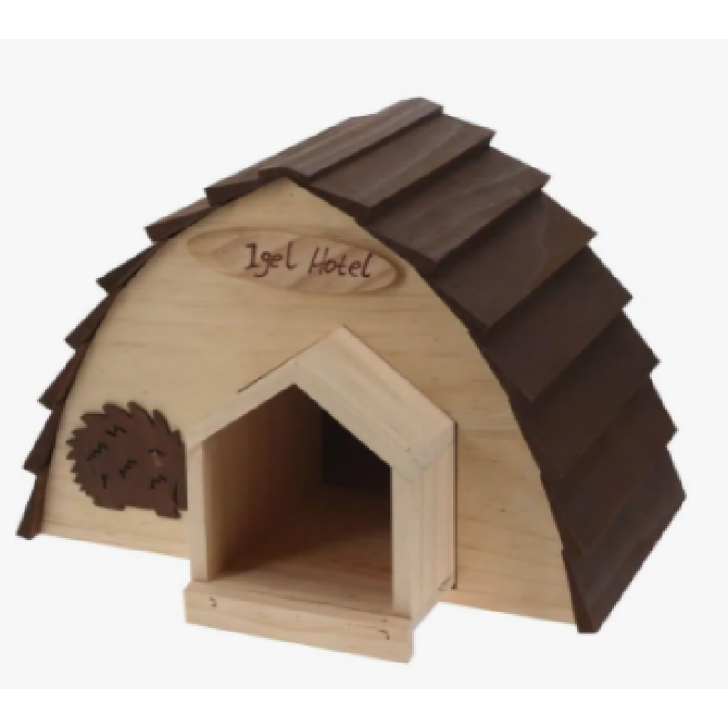 ProGarden Igelkottshus med trädbark