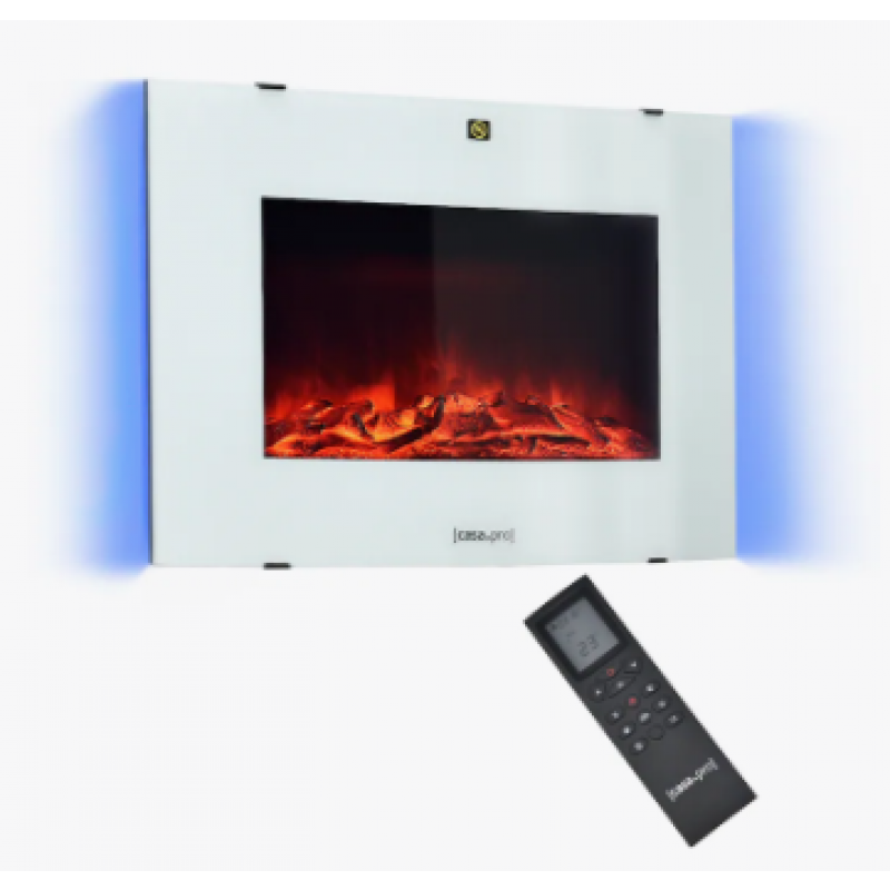 [casa.pro]® Elektrisk kamin LED