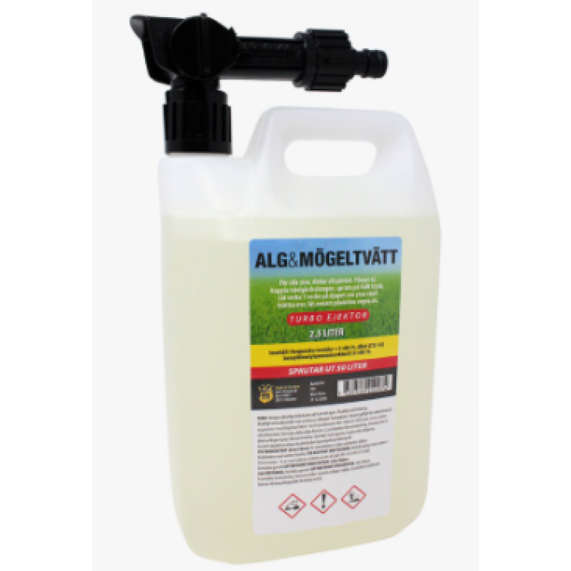 Alg & Mögeltvätt Turbo 2,5 L med ejektor