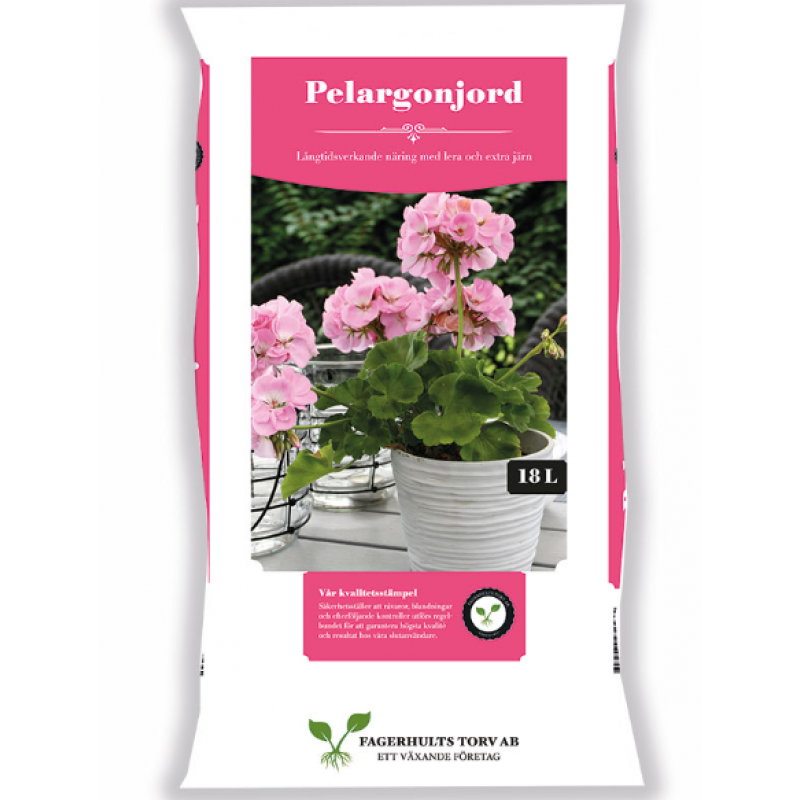 Pelargonjord, 18 L
