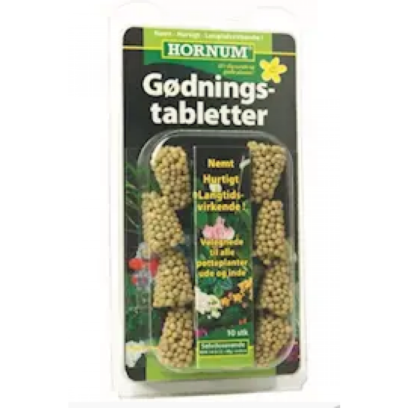 HORNUM Gödningstabletter 10st
