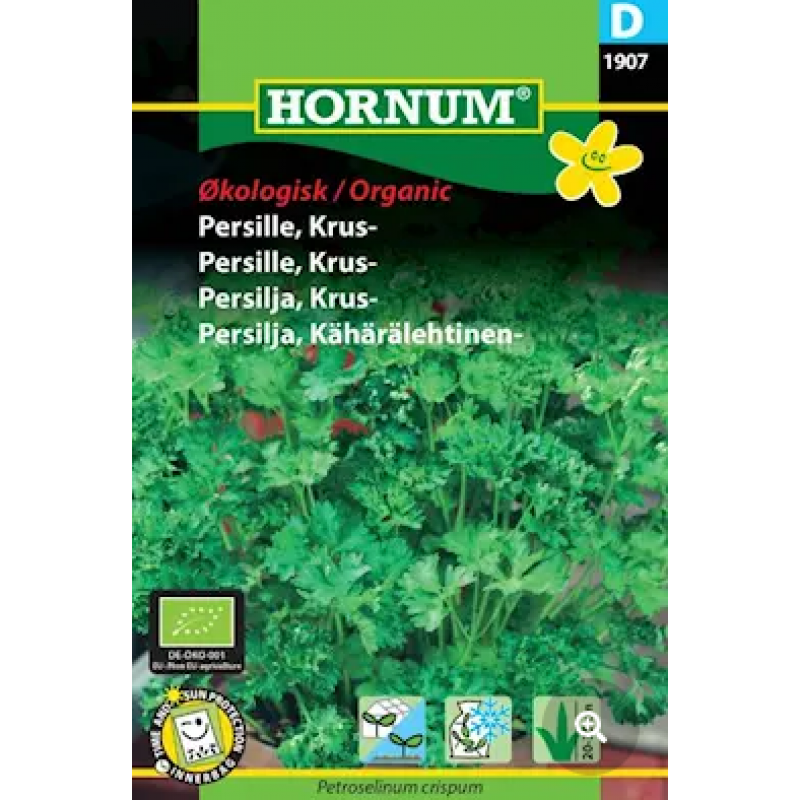 Krusbladig Persilja 'Grüne Perle' Organic frö
