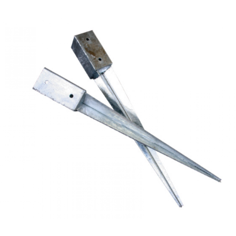 Stolpspjut med bulthål