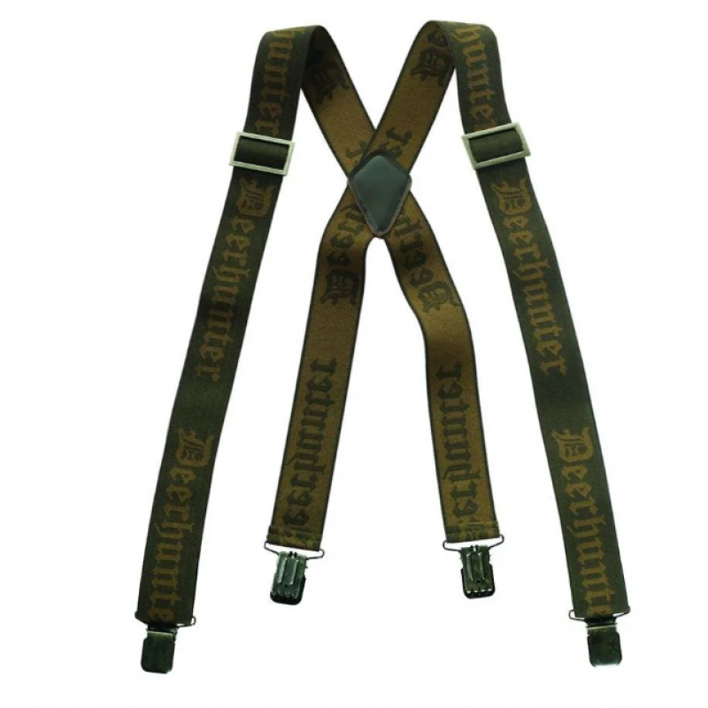 Deerhunter Logo Braces with clips