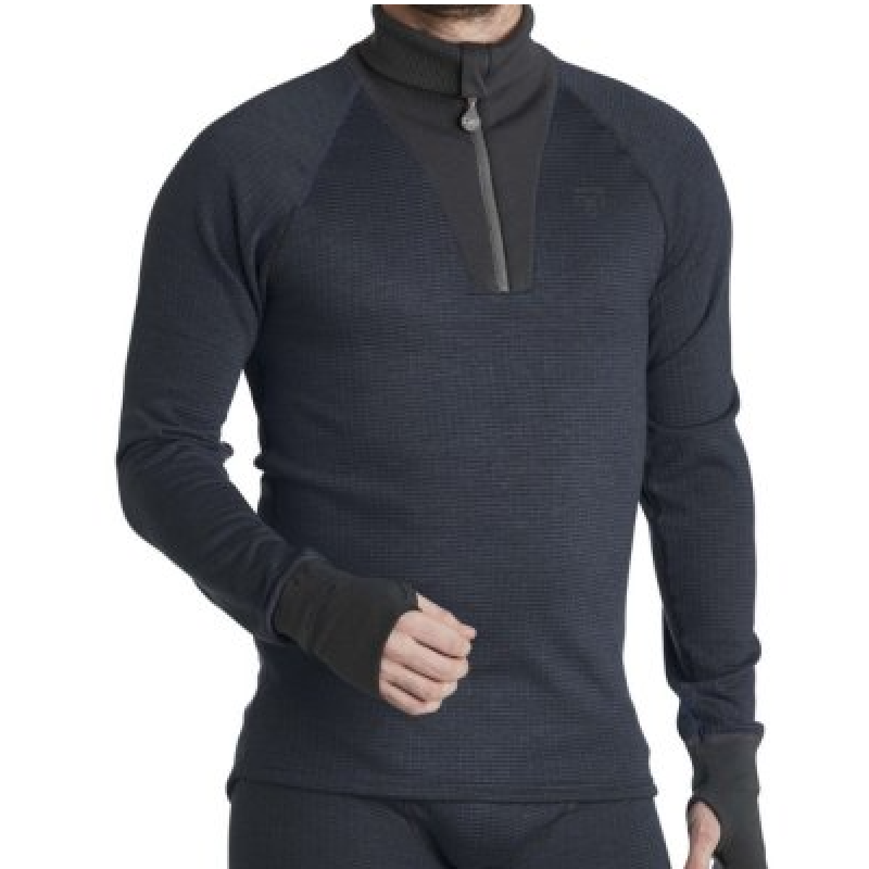 Termo Underställströja med Polokrage och Dragkedja