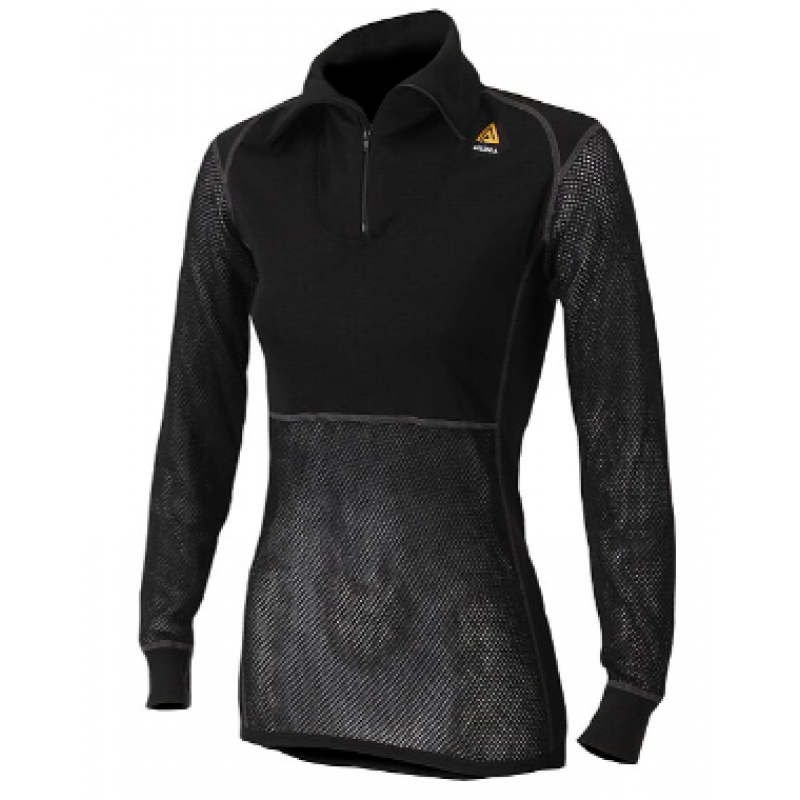 Aclima Woolnet Polo w/Zip Dam