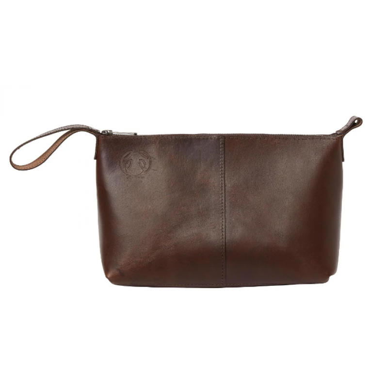 Chevalier Leather Toilet Bag