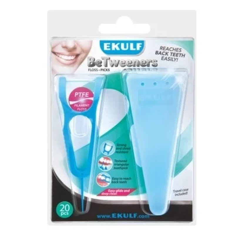 Ekulf Betweeners Floss Picks 20 st