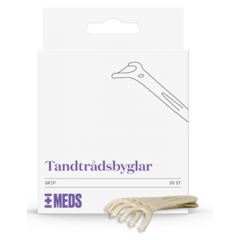 MEDS Tandtrådsbyglar Grip 35 st