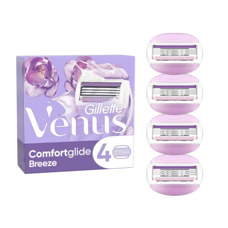 Gillette Venus ComfortGlide Breeze Rakblad 4 st