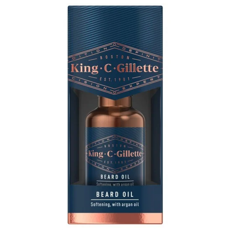 King C. Gillette Skäggolja 30 ml