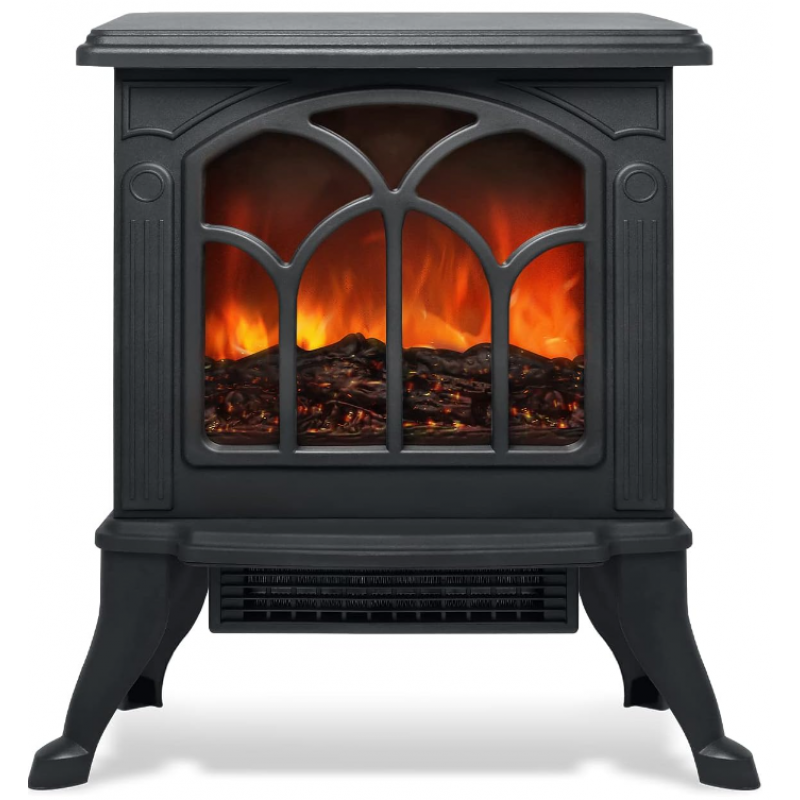 UISEBRT Elektrisk kamin med värmare