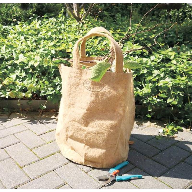 Trädgårdssäck i jute