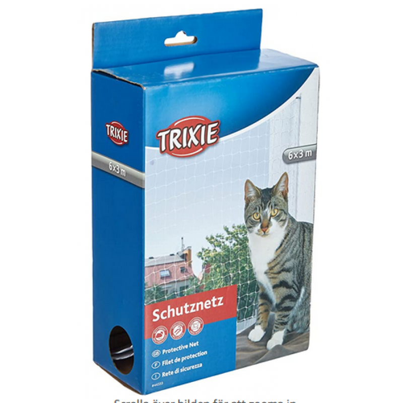 Trixie Skyddsnät, 6 x 3 m, Transparent 