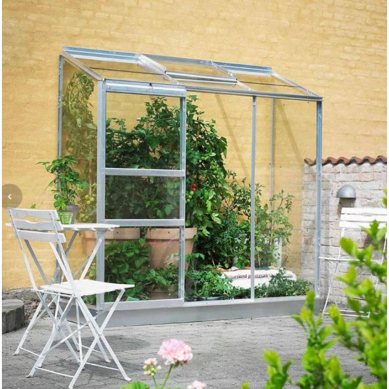 Altan 3 sektioner Glas - Obehandlad