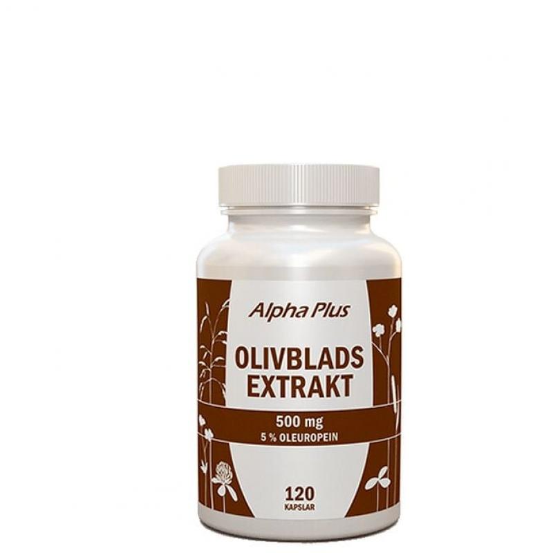 Alpha Plus Olivbladextrakt, 120 kapslar