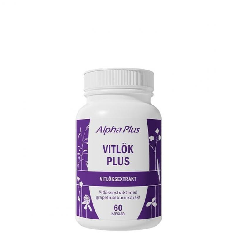 Alpha Plus Vitlök plus 60 kapslar