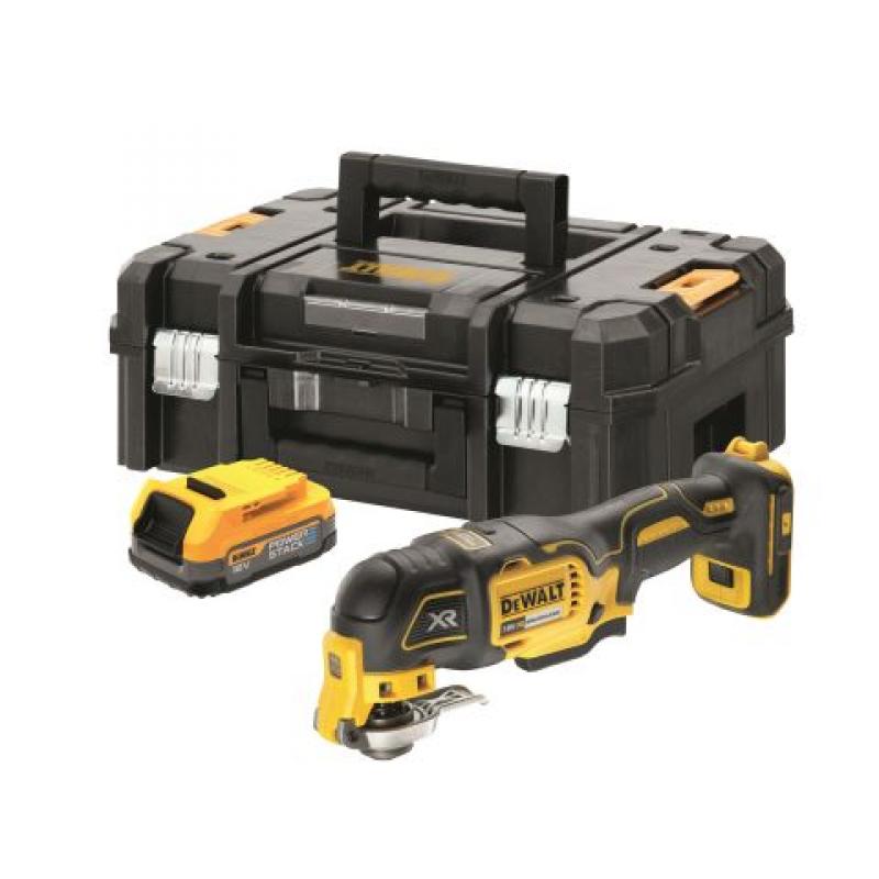 DEWALT DCS356E1T-XJ. Inkl batteri, exkl laddare